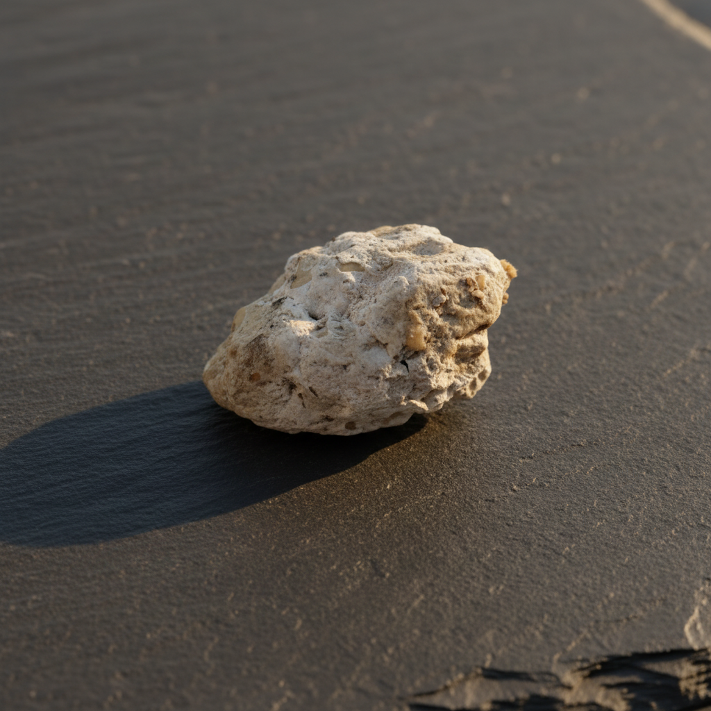 Ambergris solo su ardesia